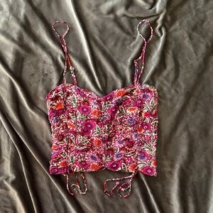 Floral Pink Women's Top